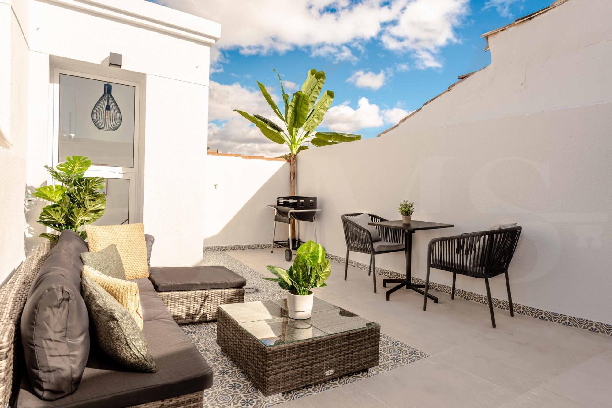 Rooftop Apartment & Private Jacuzzi In The Center By Rems Malaga Exterior photo